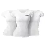 GymBeam Basic Női póló - 3Pack fekete