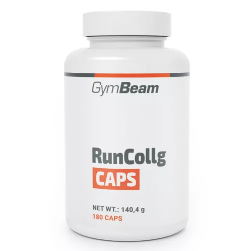 GymBeam RunCollg® Hidrolizált Kollagén C-vitaminnal - 180 db kapszula