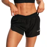 GymBeam Pulse X női rövidnadrág futáshoz - fekete