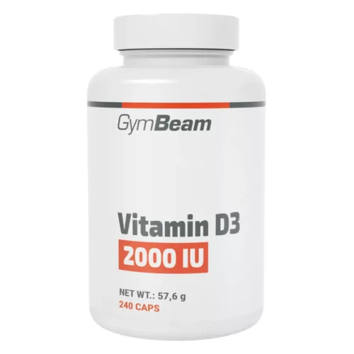 GymBeam D3-vitamin 2000 IU - 240 db kapszula