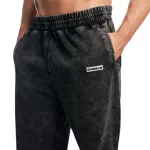 GymBeam Aura Washed melegitőnadrág - fekete