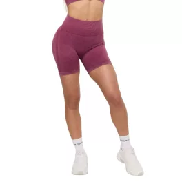 GymBeam Lift varrásmentes női rövidnadrág - plum
