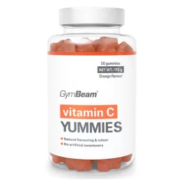 GymBeam C-vitamin yummies - 50 db kapszula Narancs