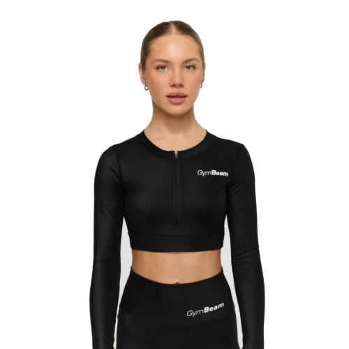 GymBeam Prime női sportfelső - Black S