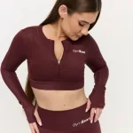 GymBeam Prime női sportfelső - Fig L