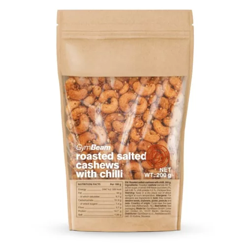 GymBeam Pörkölt sós kesudió - 200 g Chili