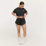 GymBeam Relay női rövidnadrág - Black L