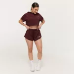 GymBeam Relay női rövidnadrág - Fig XS