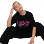 GymBeam Thorn női póló - fekete