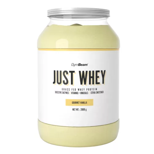 GymBeam Just Whey Grass-fed Protein - 2000 g vanília