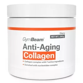 GymBeam Anti-Aging Collagen italpor - 240 g cseresznye