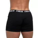 GymBeam FIT 3Pack férfi boxer - fekete