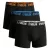 GymBeam FIT 3Pack férfi boxer - fekete