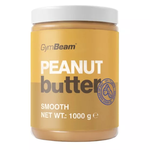 GymBeam Földimogyoróvaj - 1000 g smooth