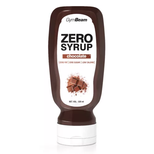 GymBeam Zero Syrup - 320 ml csokoládé
