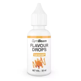 GymBeam Flavour Drops ízesító cseppek - 30 ml karamell