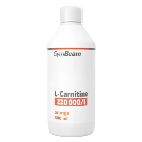 GymBeam L-karnitin - 500 ml narancs