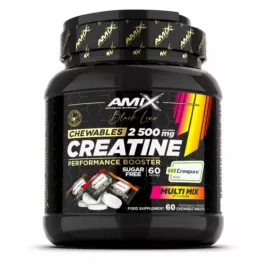   Amix Nutrition Black Line Creatine Creapure 2500 mg Chewable Tabs Zero Sugar - 60 tabletta
