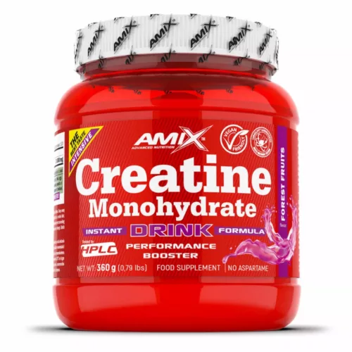 Amix Nutrition Creatine Monohydrate Powder Drink 360 g - Erdei gyümölcs