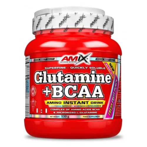 Amix Nutrition Glutamine + BCAA Italpor 530g - Mangó
