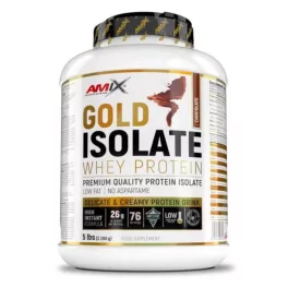   Amix Nutrition Gold Whey Protein Isolate Tejsavó Fehérje Izolátum 2280 g - Vanília