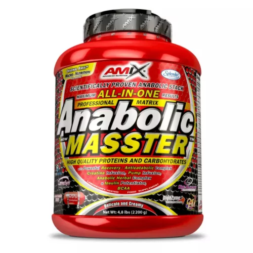 Amix Nutrition Anabolic Masster Izomtömegnövelő 2200g - Eper