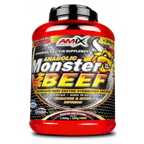 Amix Nutrition Anabolic Monster 90%  BEEF Protein 1000 g eper banán