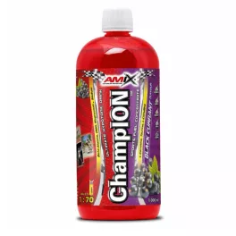   Amix Nutrition ChampION Sports Fuel Hipotóniás-ital koncentrátum 1000 ml - Fekete ribizli
