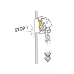 Petzl ASAP® LOCK mobil zuhanásgátló