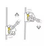 Petzl ASAP® LOCK mobil zuhanásgátló