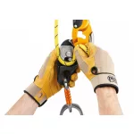 Petzl RIG® fekete ereszkedőeszköz