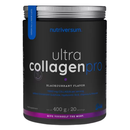 Nutriversum Ultra Collagen Pro - 400 g feketeribizli