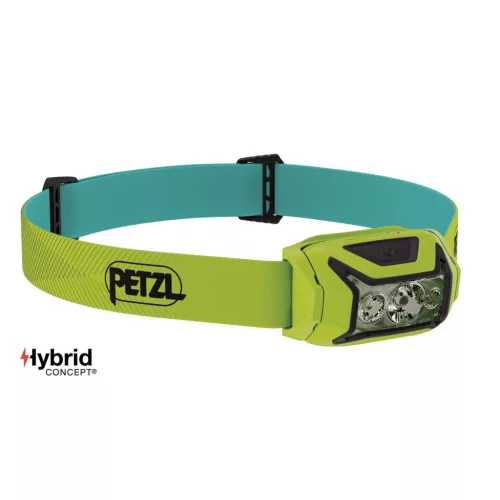 Petzl ACTIK® fejlámpa 450 lumen - zöld