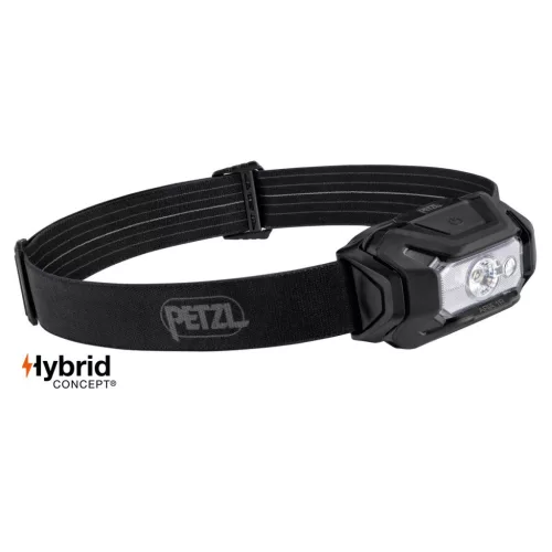 Petzl ARIA® 1R RGB fejlámpa 475 lumen - fekete