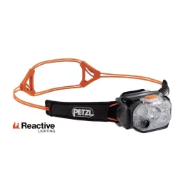 Petzl SWIFT® RL fejlámpa 1200 lumen - fekete, narancs