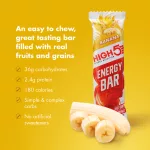 High5 Energy Bar 55g Banán - energia szelet