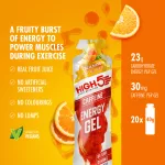 High5 Energy Gel Caffein Narancs 40g - koffein tartalmú energia zselé