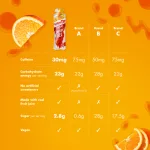 High5 Energy Gel Caffein Narancs 40g - koffein tartalmú energia zselé