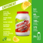 High5 2:1 Energy Drink Caffeine HIT sportital por koffeinnel 1400 g, citrom