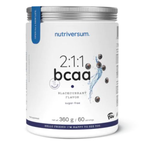 Nutriversum 2:1:1 BCAA 360 g - feketeribizli