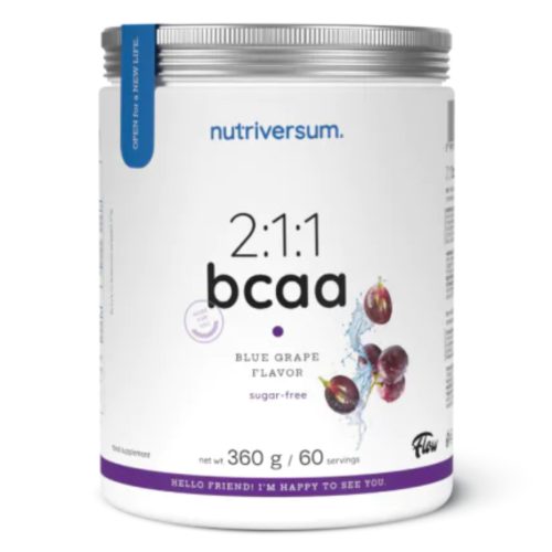 Nutriversum 2:1:1 BCAA - 360 g kékszőlő