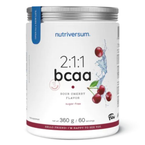Nutriversum 2:1:1 BCAA - 360 g meggy