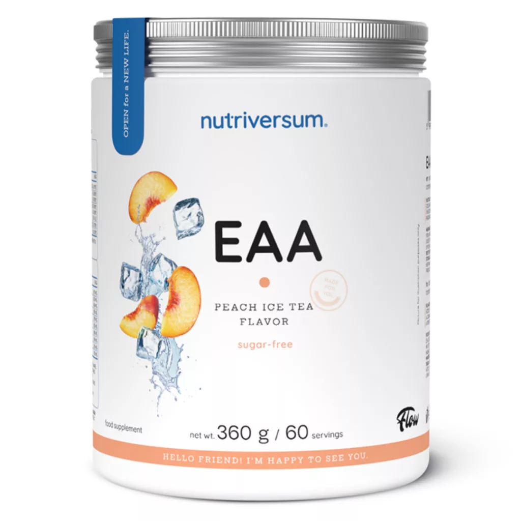 Nutriversum EAA aminosav italpor - barackos ice tea 360 g