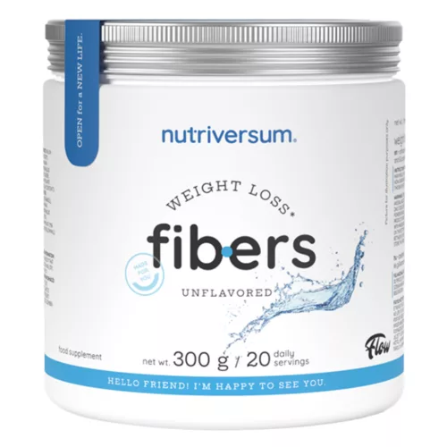 Nutriversum Weight Loss Fibers diétás rost italpor - 300 g ízesítetlen