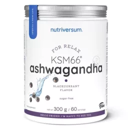   Nutriversum KSM-66 Ashwagandha for Relax - 300 g feketeribizli