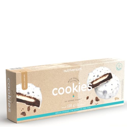Nutriversum cookies keksz - 128 g tejkrém