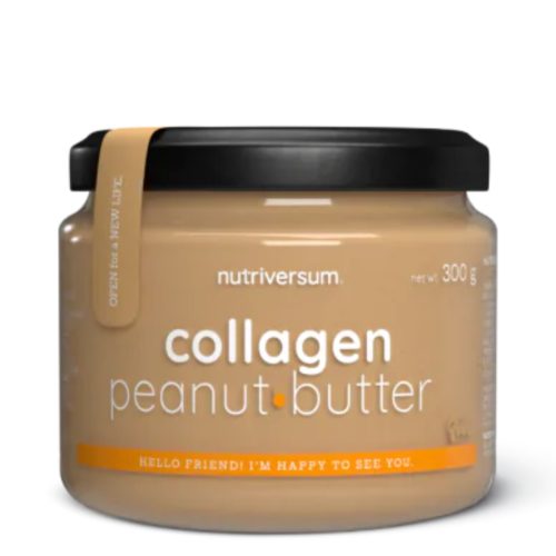 Nutriversum Collagen Peanut Butter mogyoróvaj - Ízesítetlen 300 g