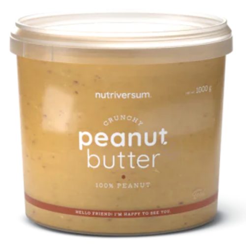Nutriversum Peanut Butter mogyoróvaj - Ropogós 1000 g