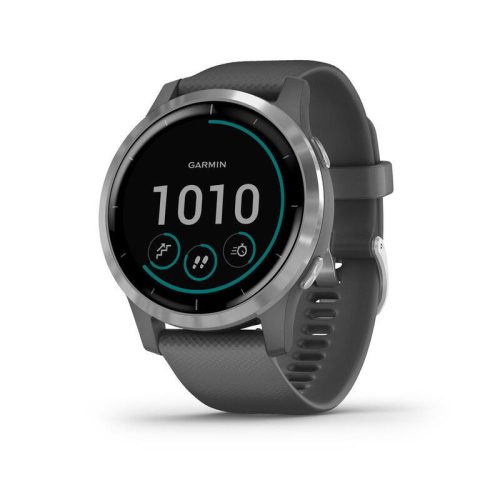 Garmin vívoactive 4 szürke ezüst csattal