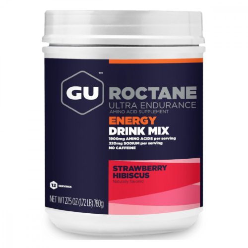 Gu Roctane Energia italpor mix, 780 g - eper, hibiszkusz